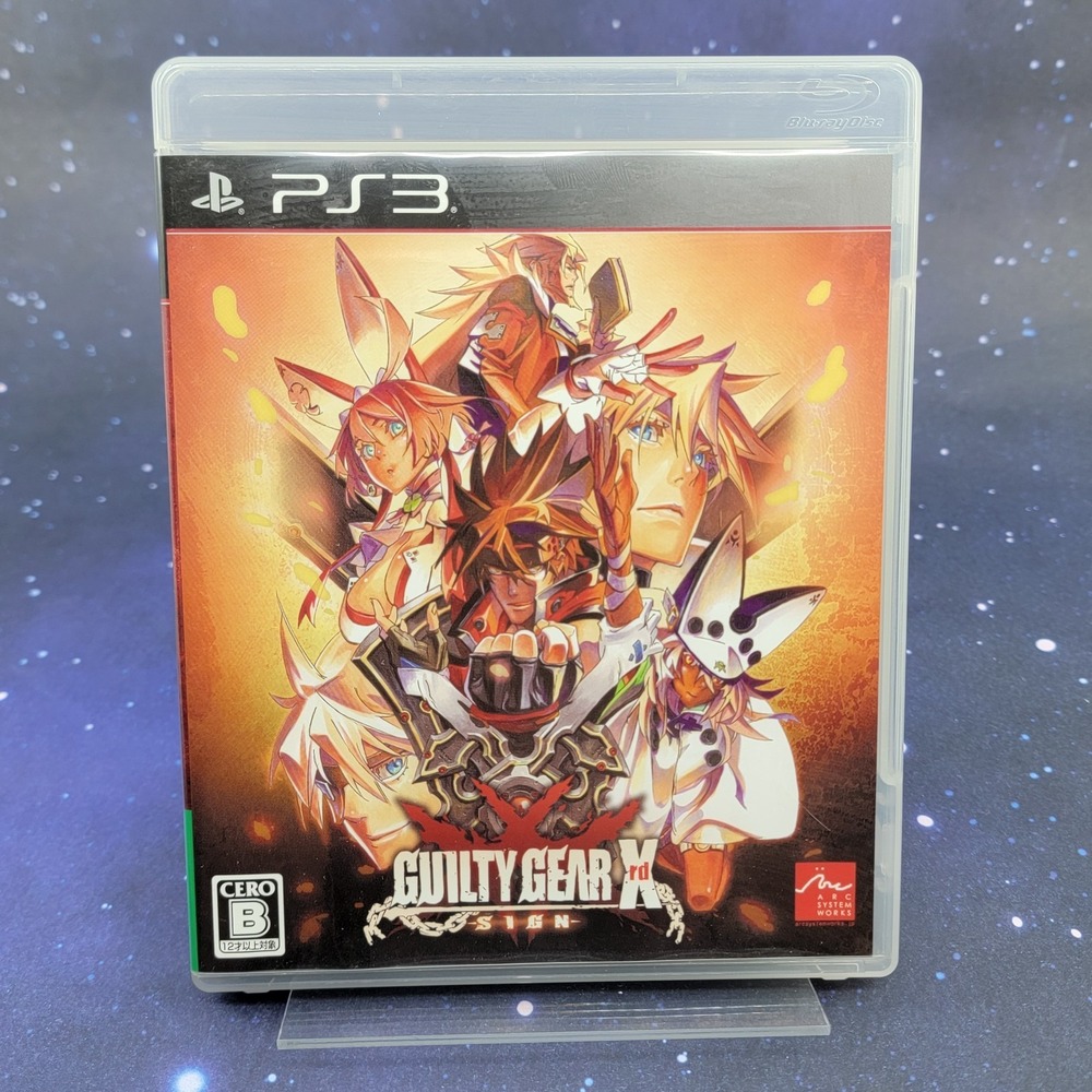 Guilty Gear Xrd‎ Sign (Sony PlayStation 3) Japanese Video Game CIB Complete 1457